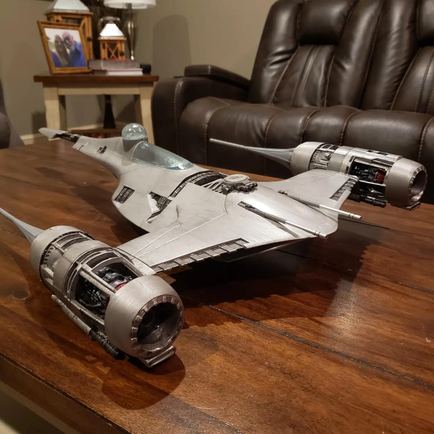 Mandalorian N-1 Starship 3d model