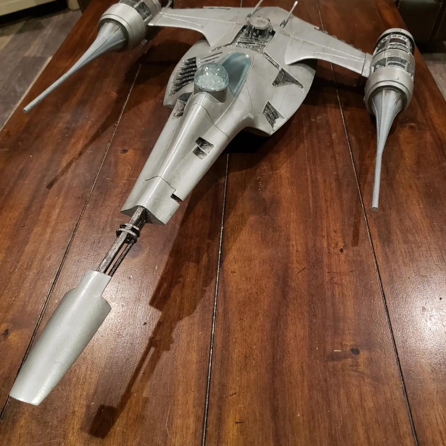 Mandalorian N-1 Starship 3d model