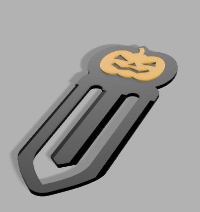 Halloween Bookmark 3d model