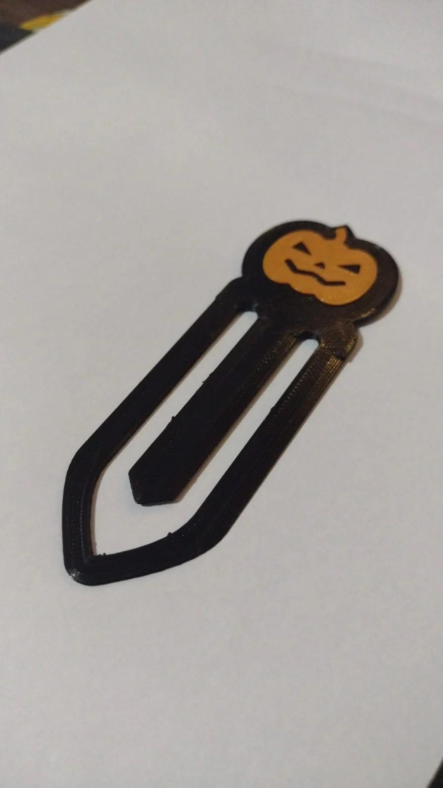 Halloween Bookmark 3d model