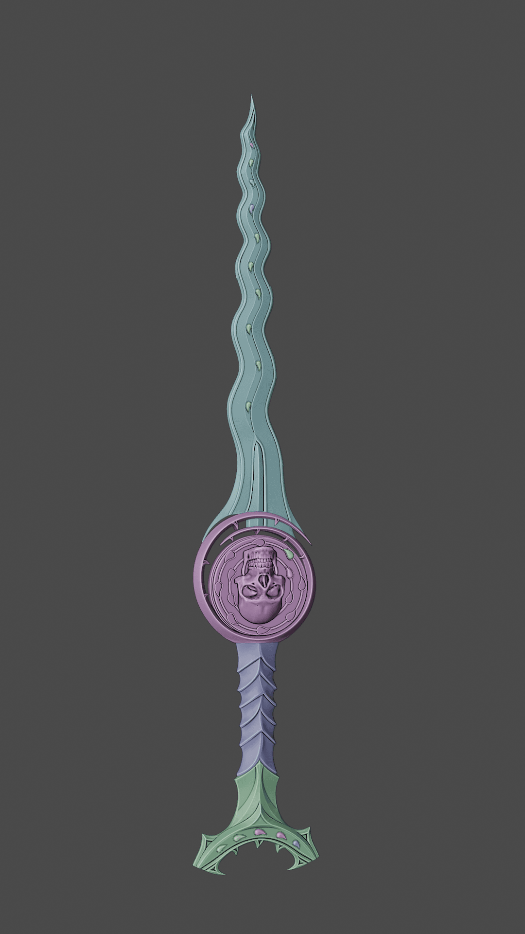 FANTASY STILLMAKER DAGGER BALDURS GATE 3 3d model