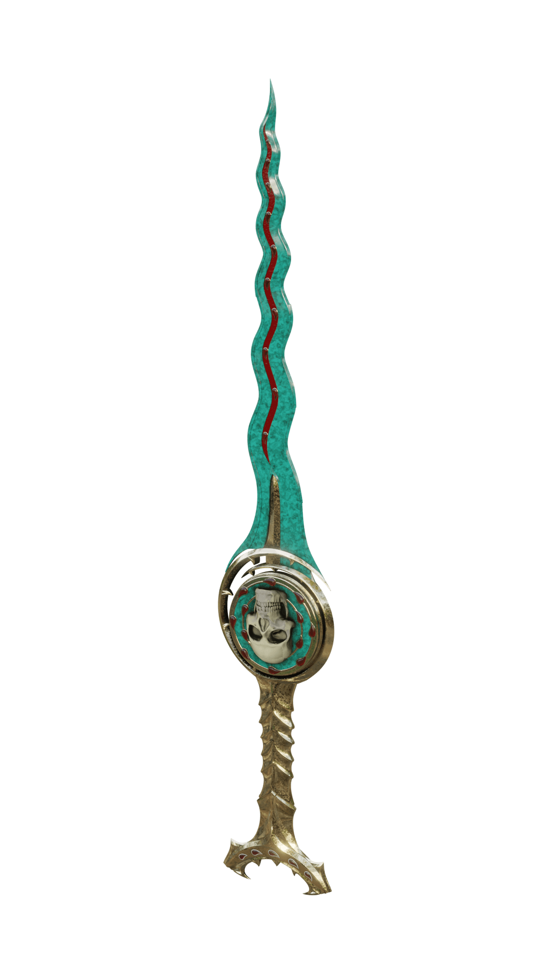 FANTASY STILLMAKER DAGGER BALDURS GATE 3 3d model