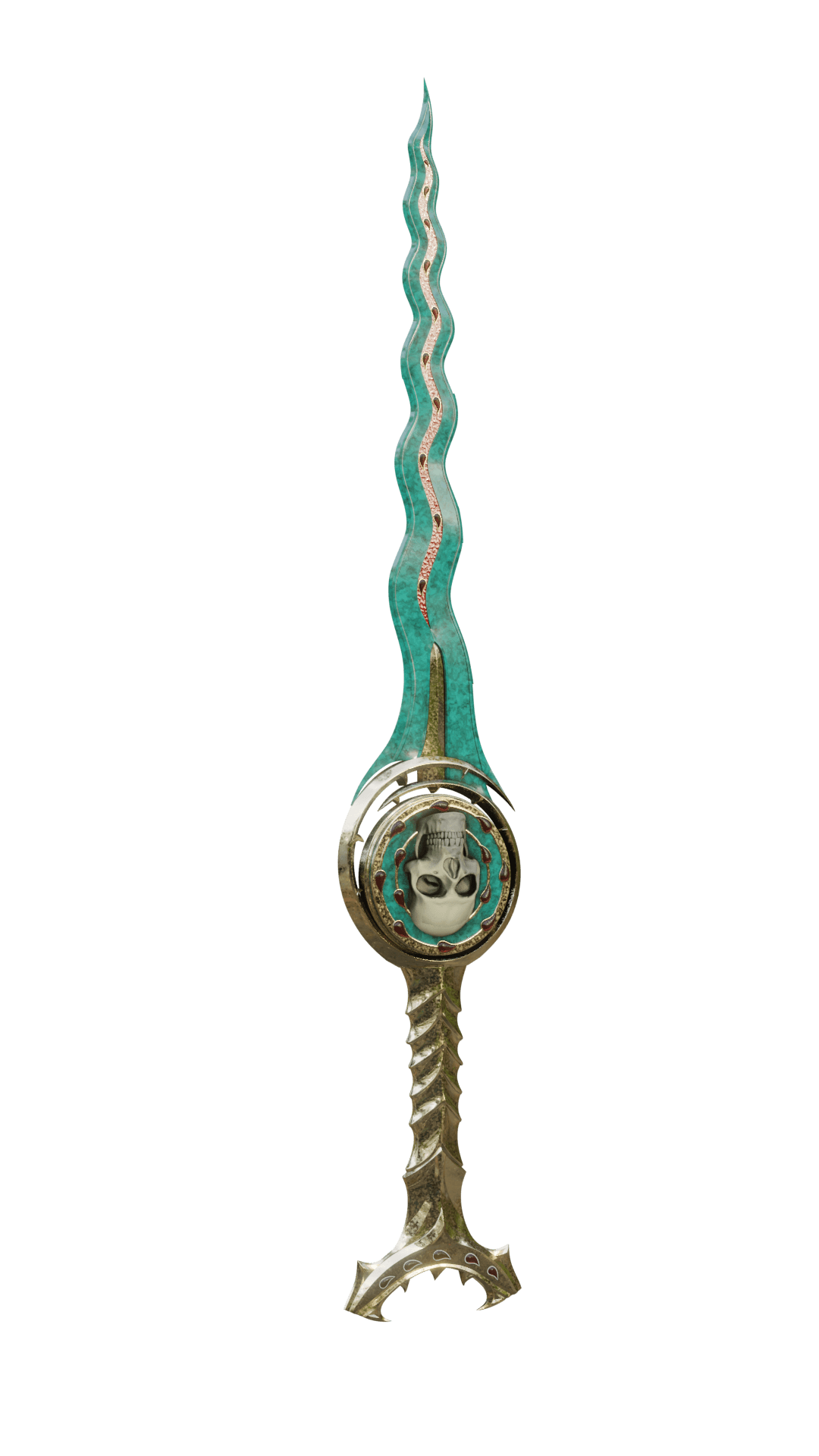 FANTASY STILLMAKER DAGGER BALDURS GATE 3 3d model