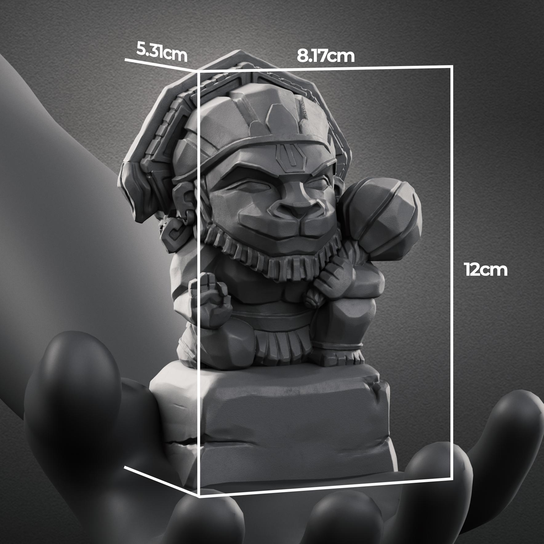 Shri Hanuman Ji 3d model