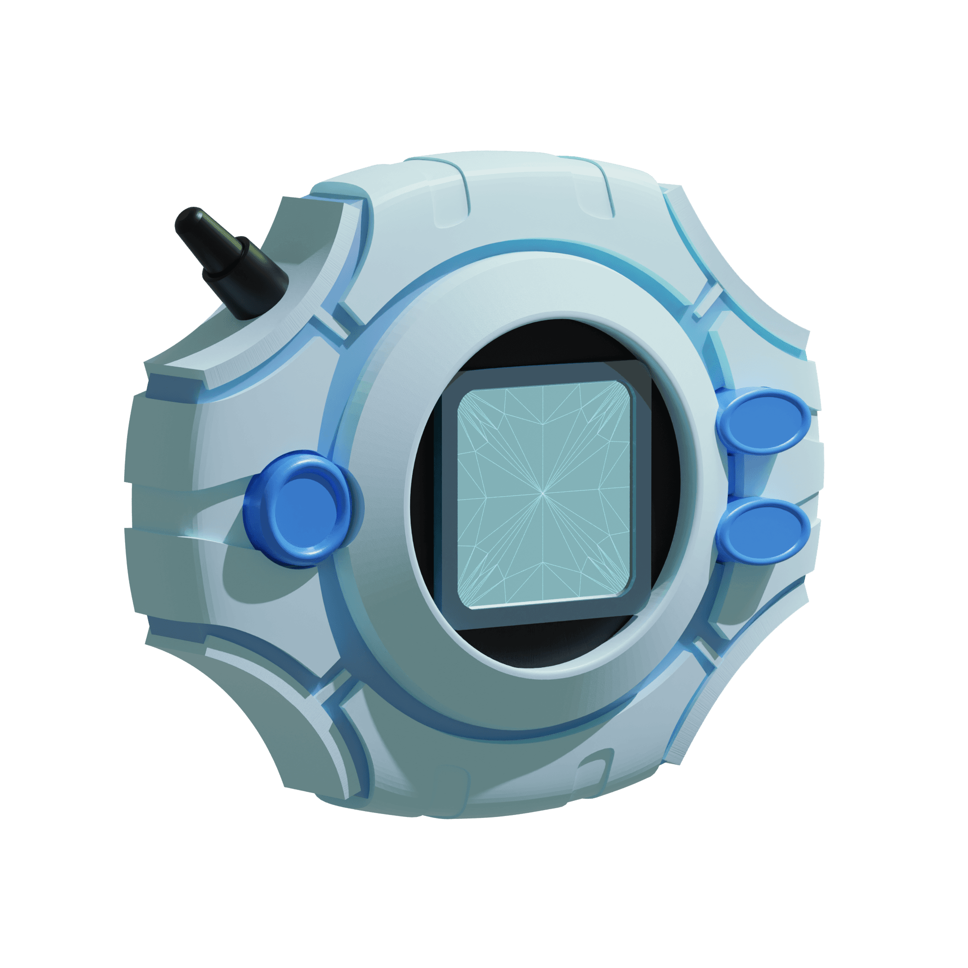 Original Digivice- Digimon Adventure 3d model