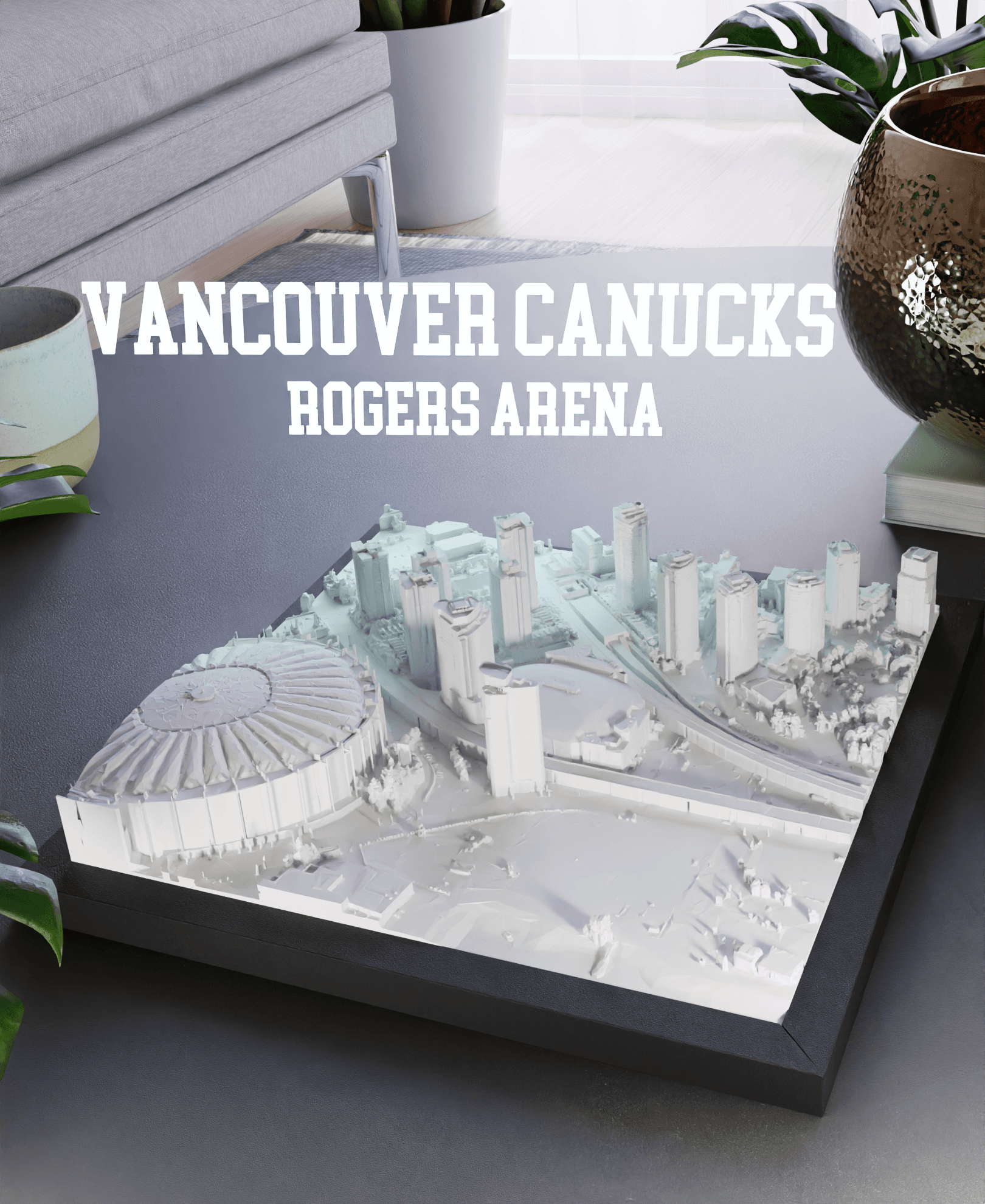 Vancouver Canucks - Rogers Arena 3d model