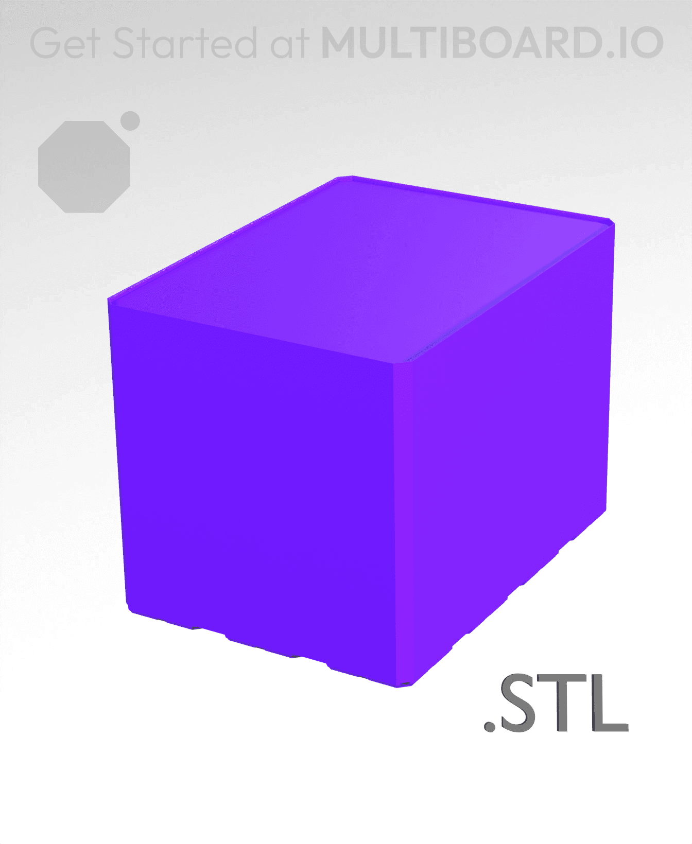 3x4x3 - Multibin Insert - STL Remixing File 3d model