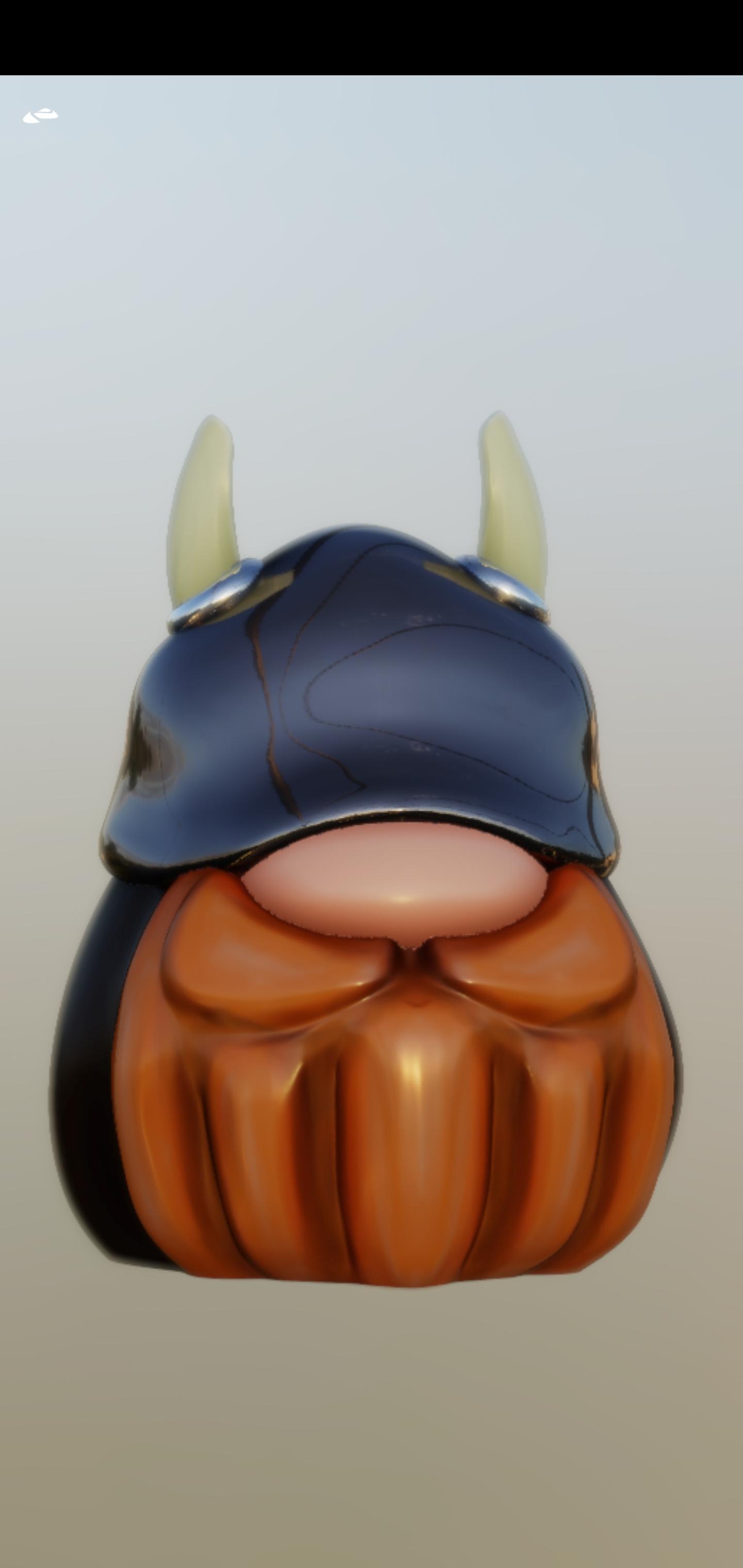 Gorm The Viking Gonk 3d model