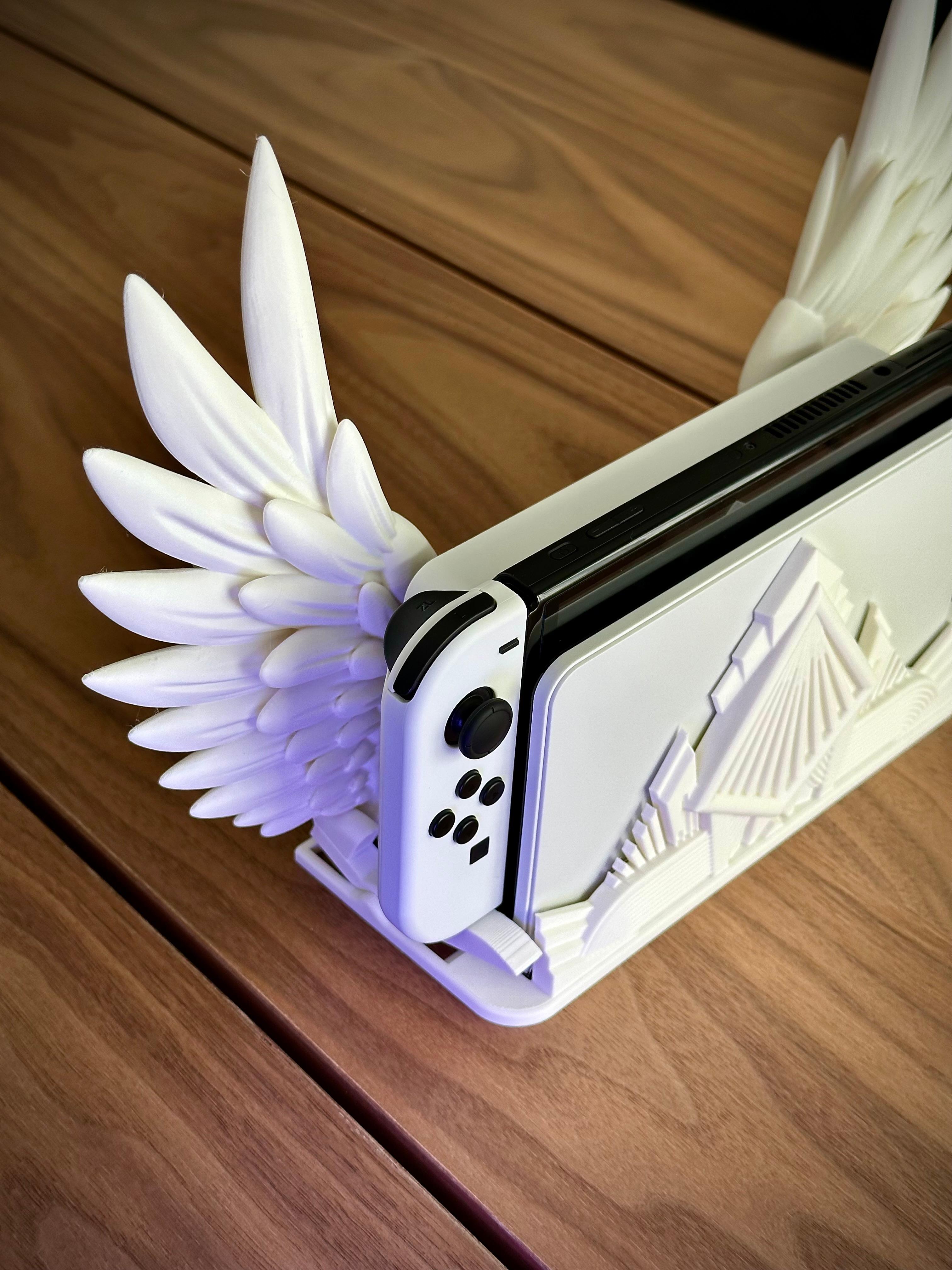 Art Deco Wings Switch Dock 3d model