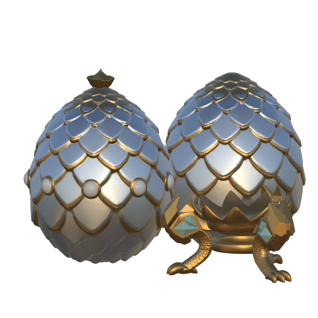 Dragon's Faberge  3d model