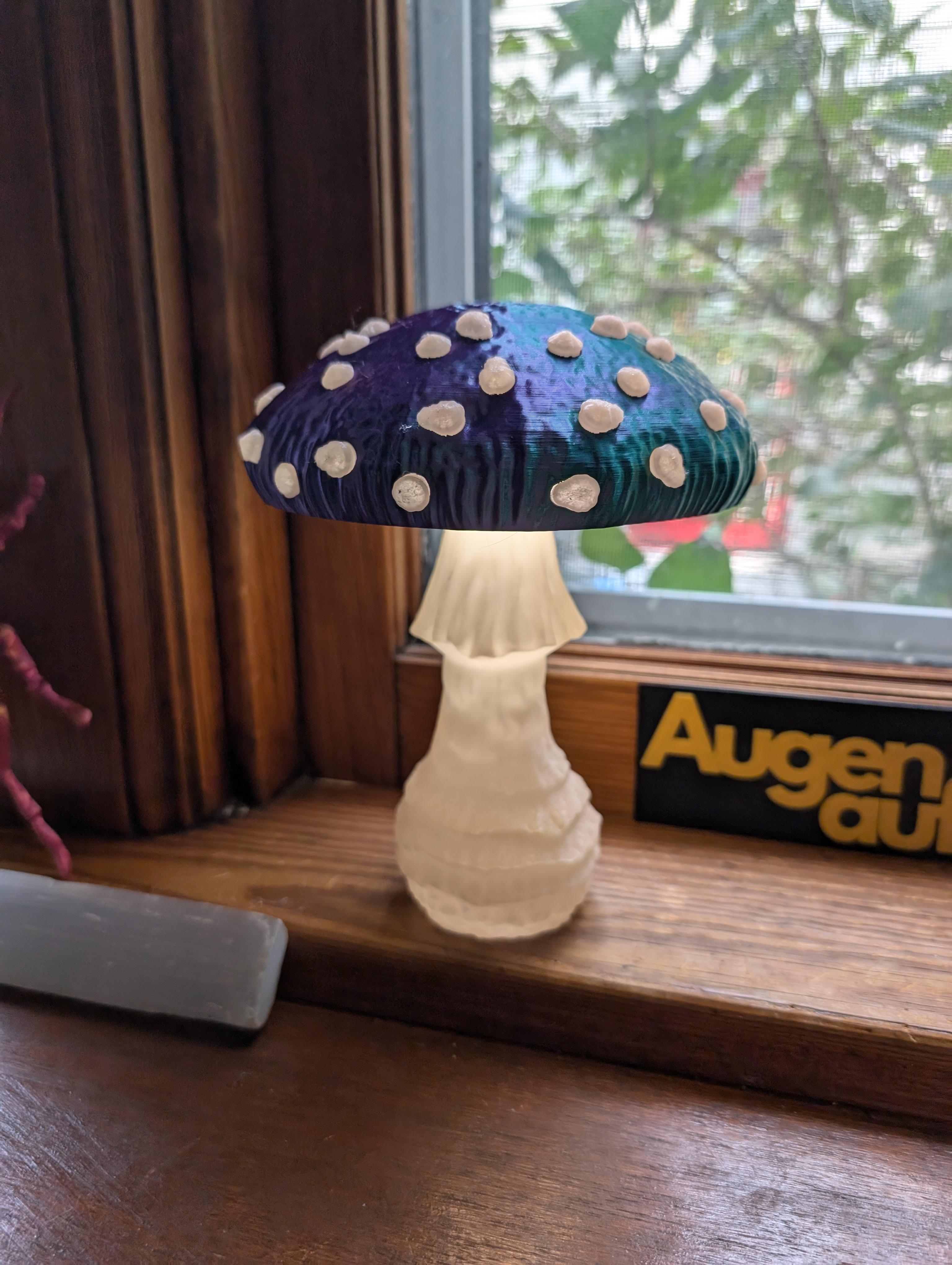 Mushroom lamp “Amanita Muscaria” 3d model