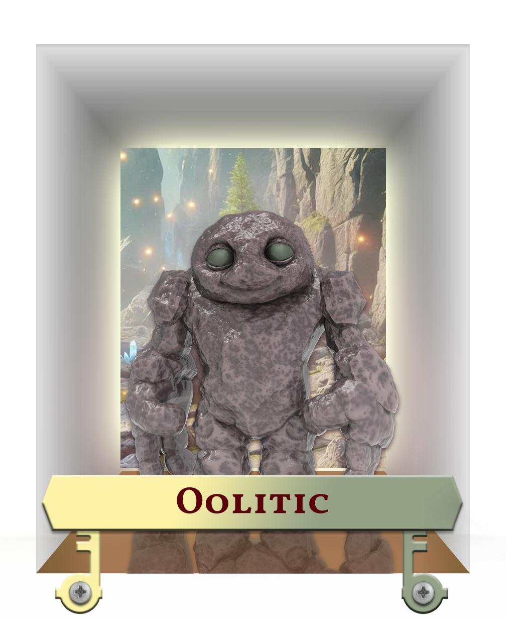 Oolitic  3d model