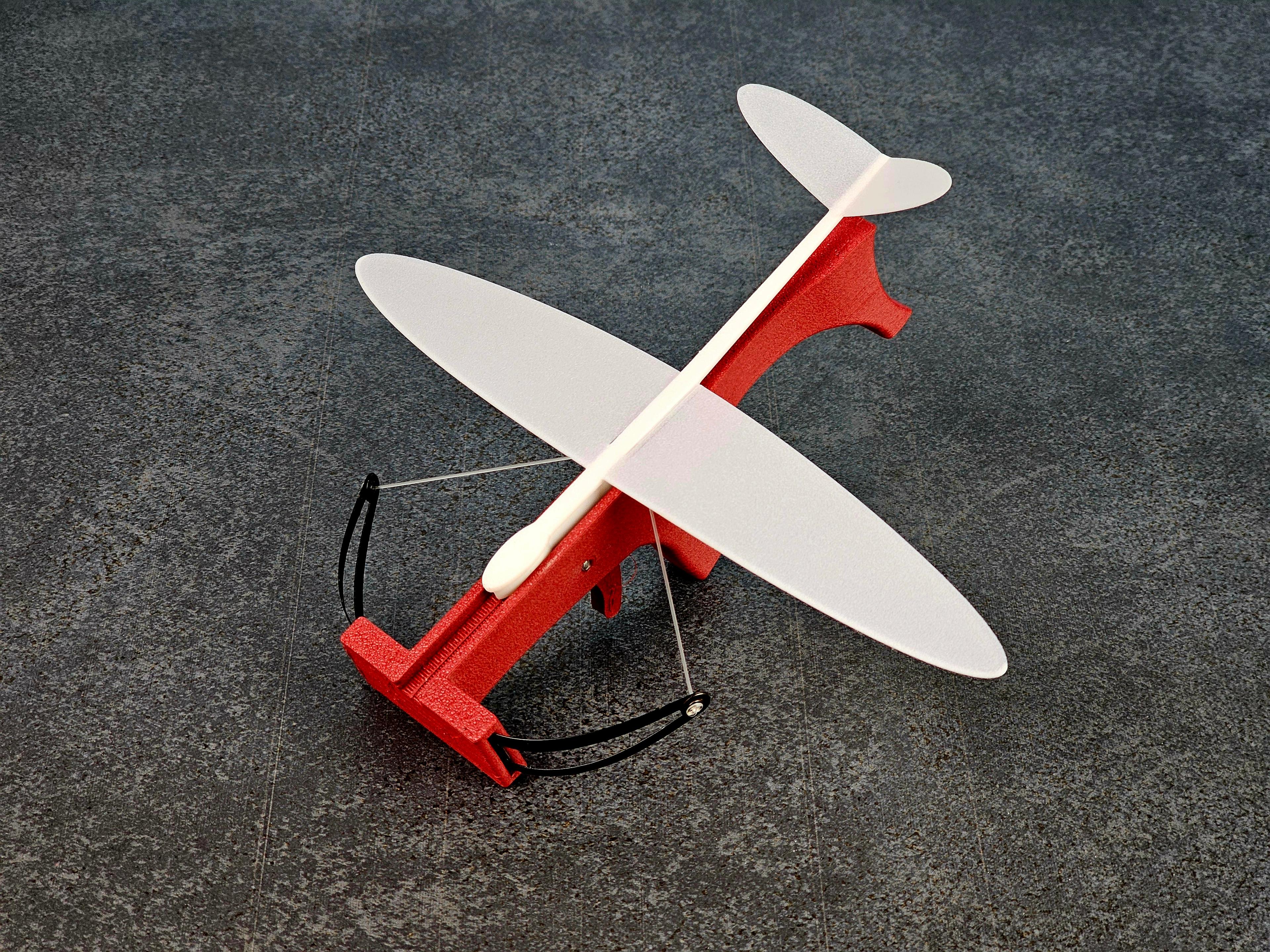 Small V-Tail Indoor Glider 3d model