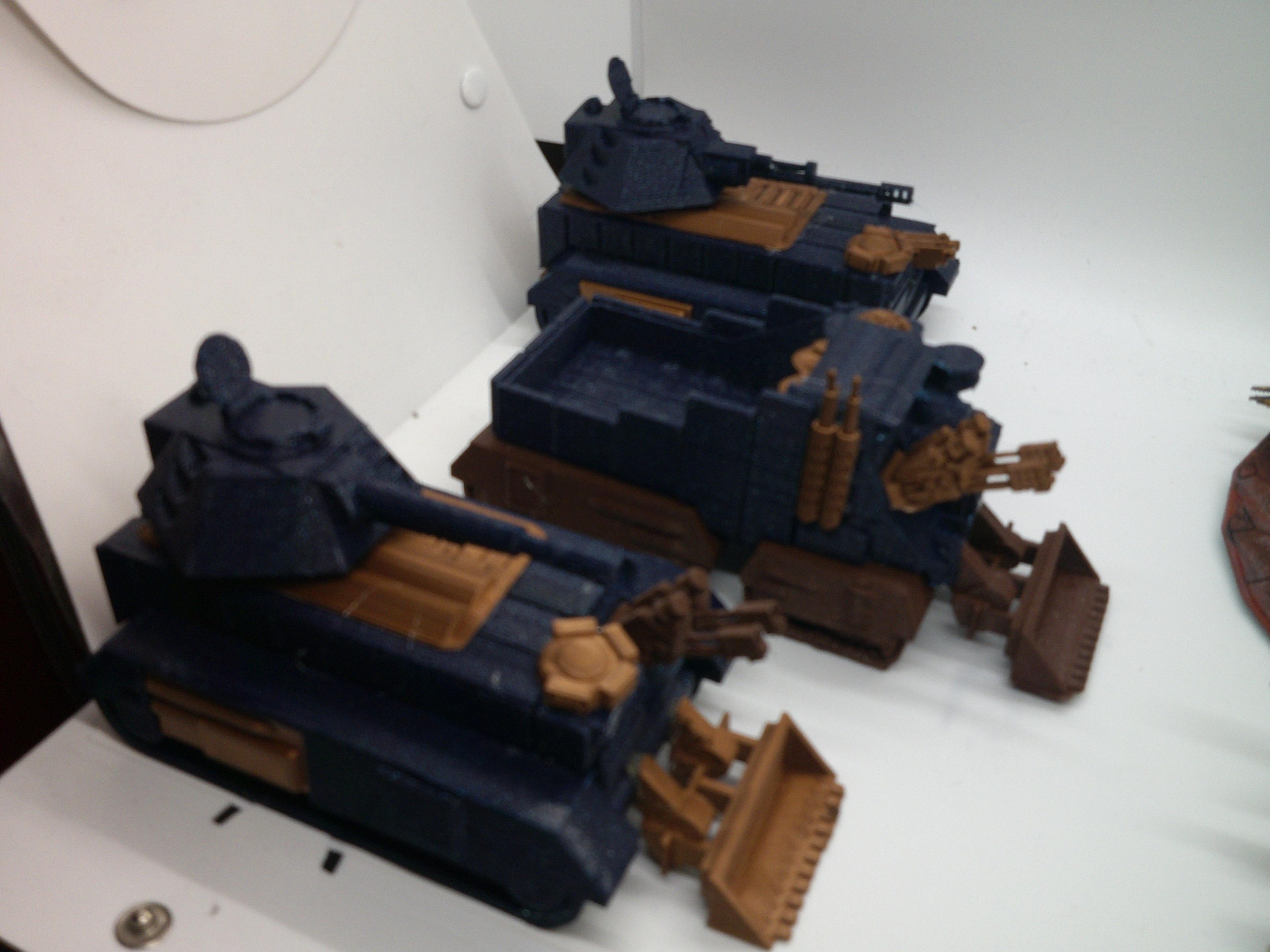 FHW: Twilight Tank Auto Cannon with hull mounted Box Cannon (BoD) 3d model