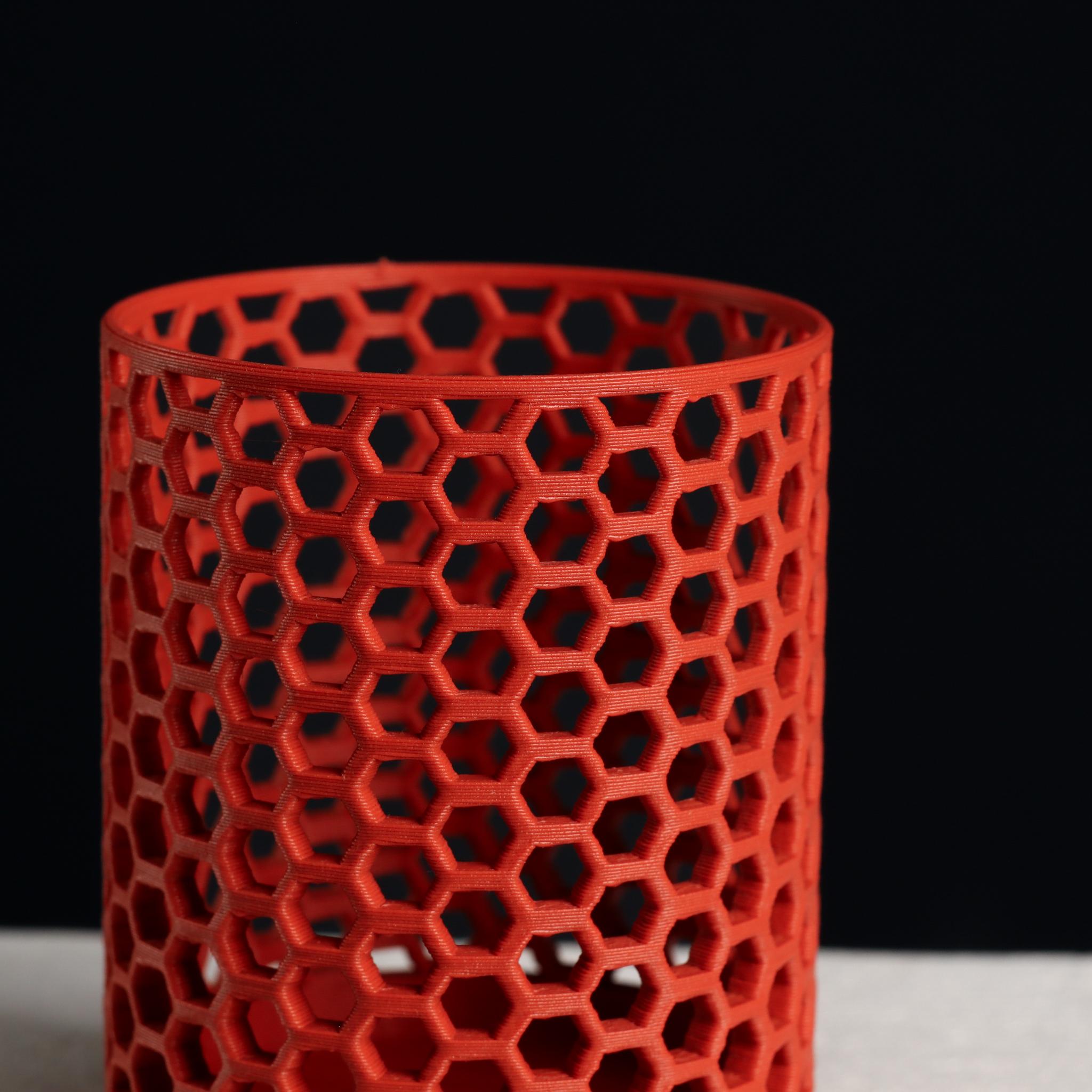 Honeycomb Pencil Holder  3d model