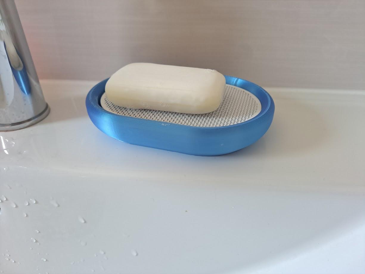 Customizable Soap Dish 3d model