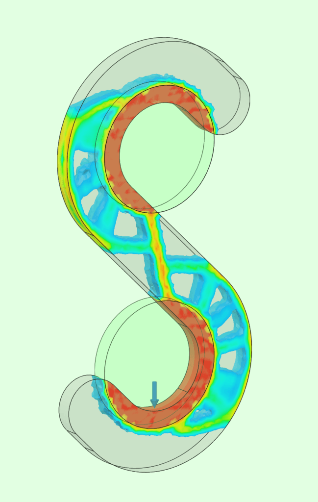 S Hook Fusion 360 Shape Optimization Demo  3d model