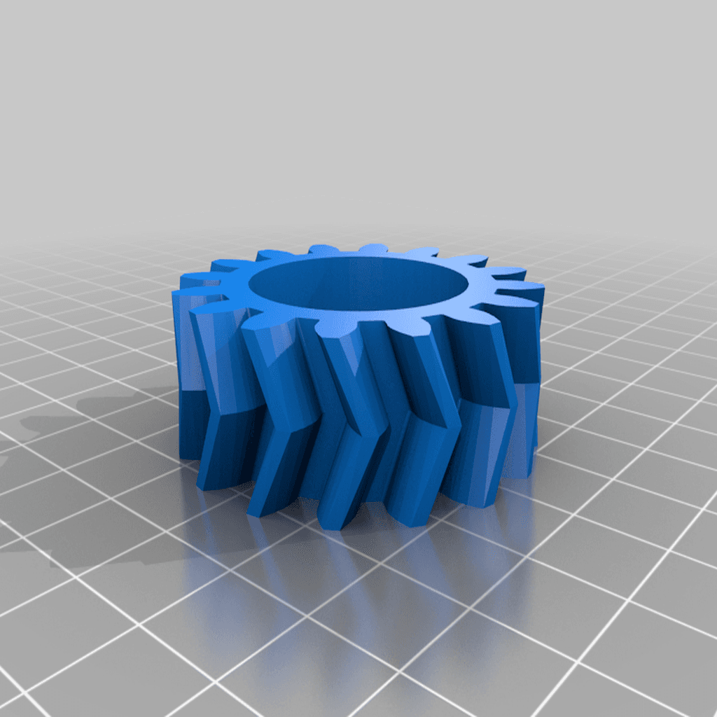 Herringbone Gear Spinner 3d model