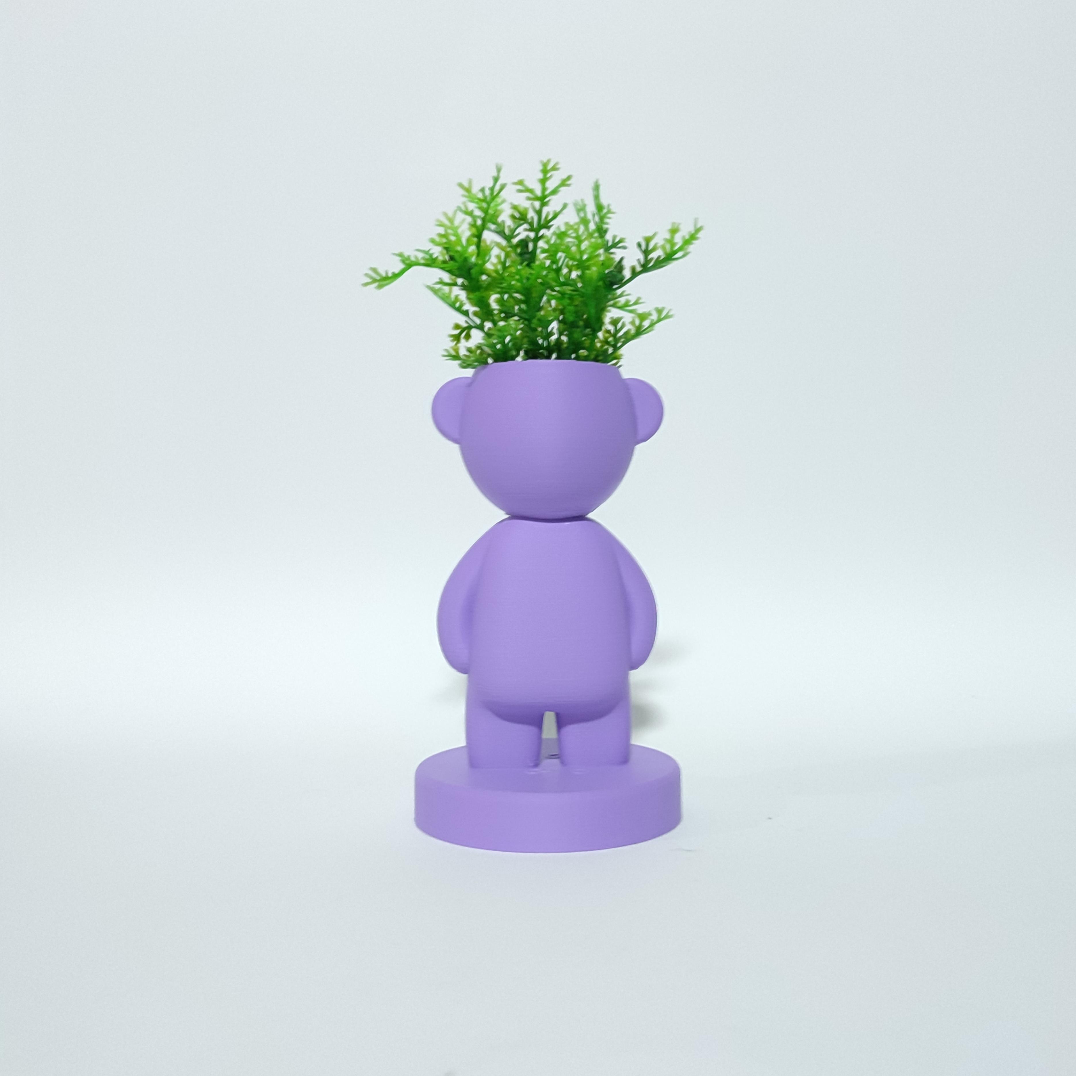 Little Man-Plant Pots 3d model