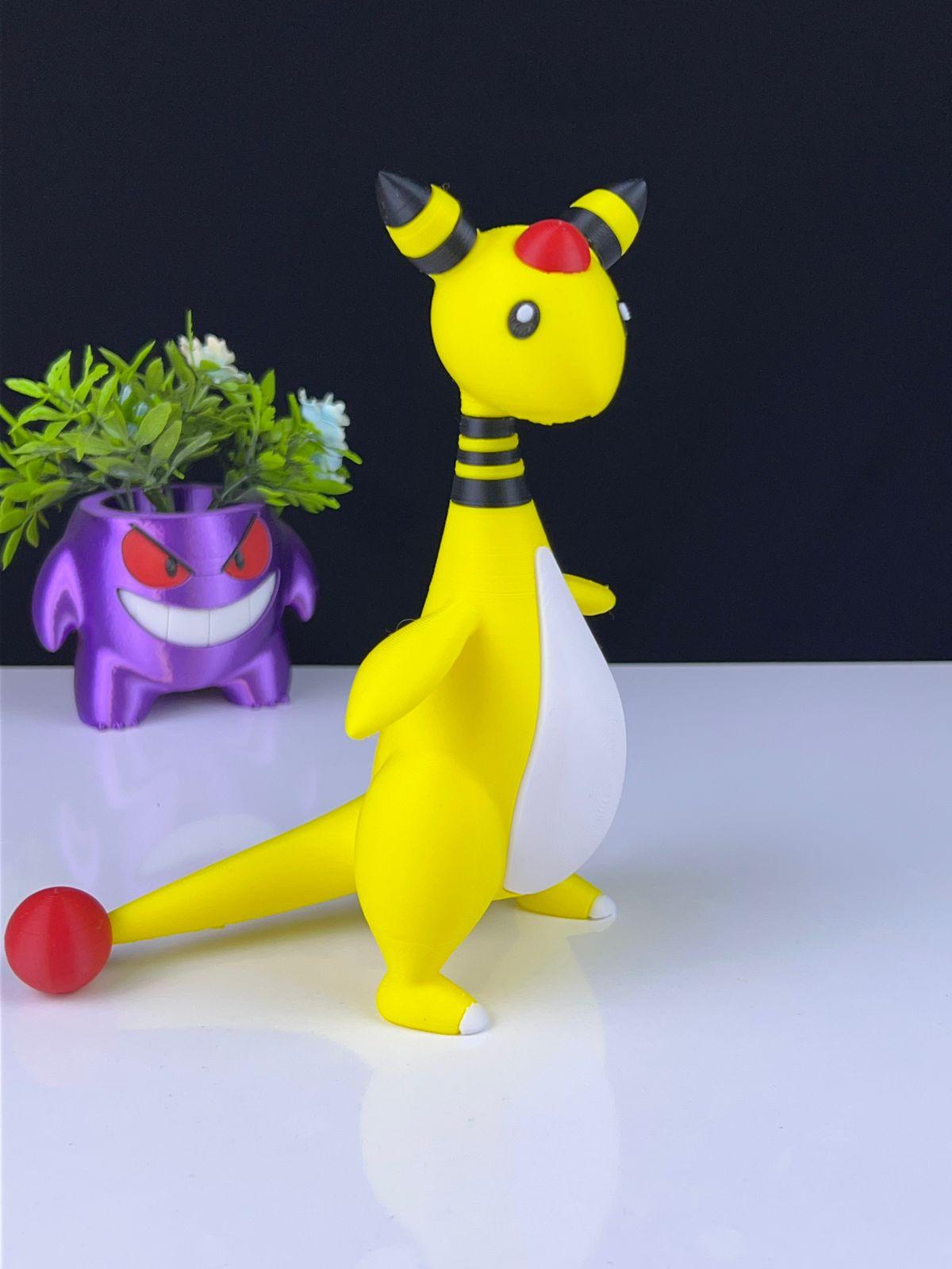 Ampharos Pokemon - Multipart 3d model