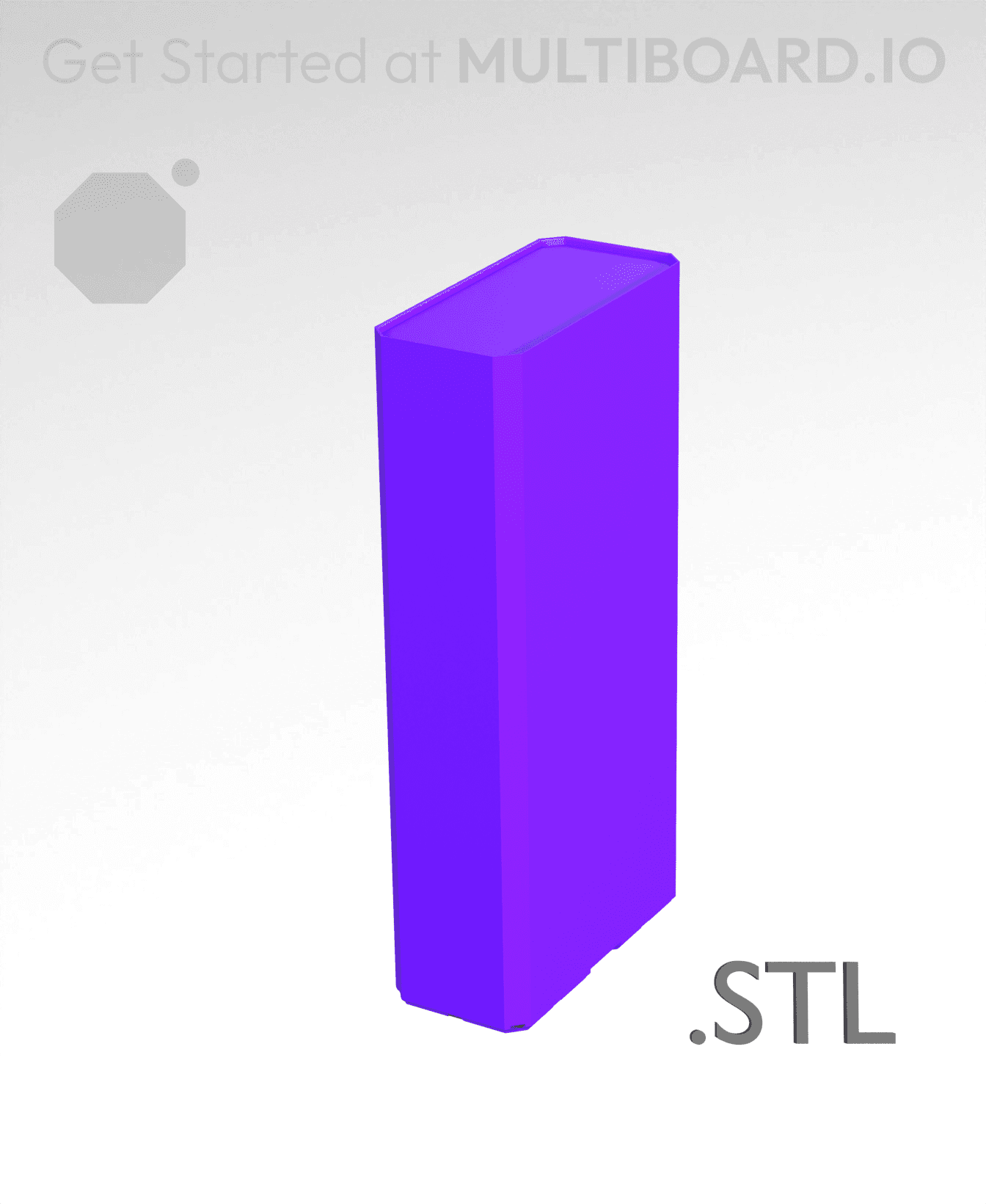 1x2x4 - Multibin Insert - STL Remixing File 3d model