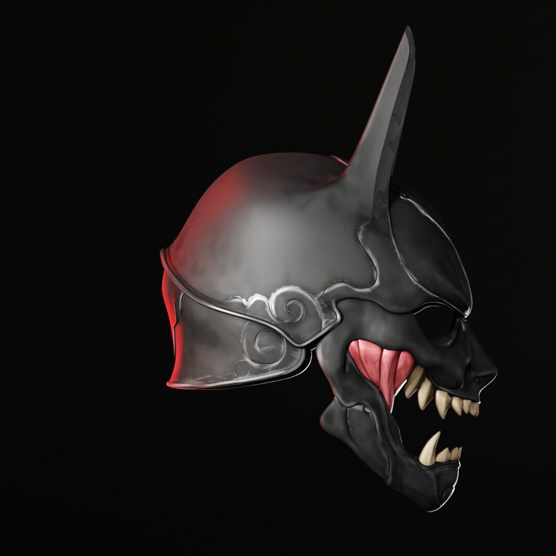 Samurai Vigilatnte Mask 3D Print File STL 3d model