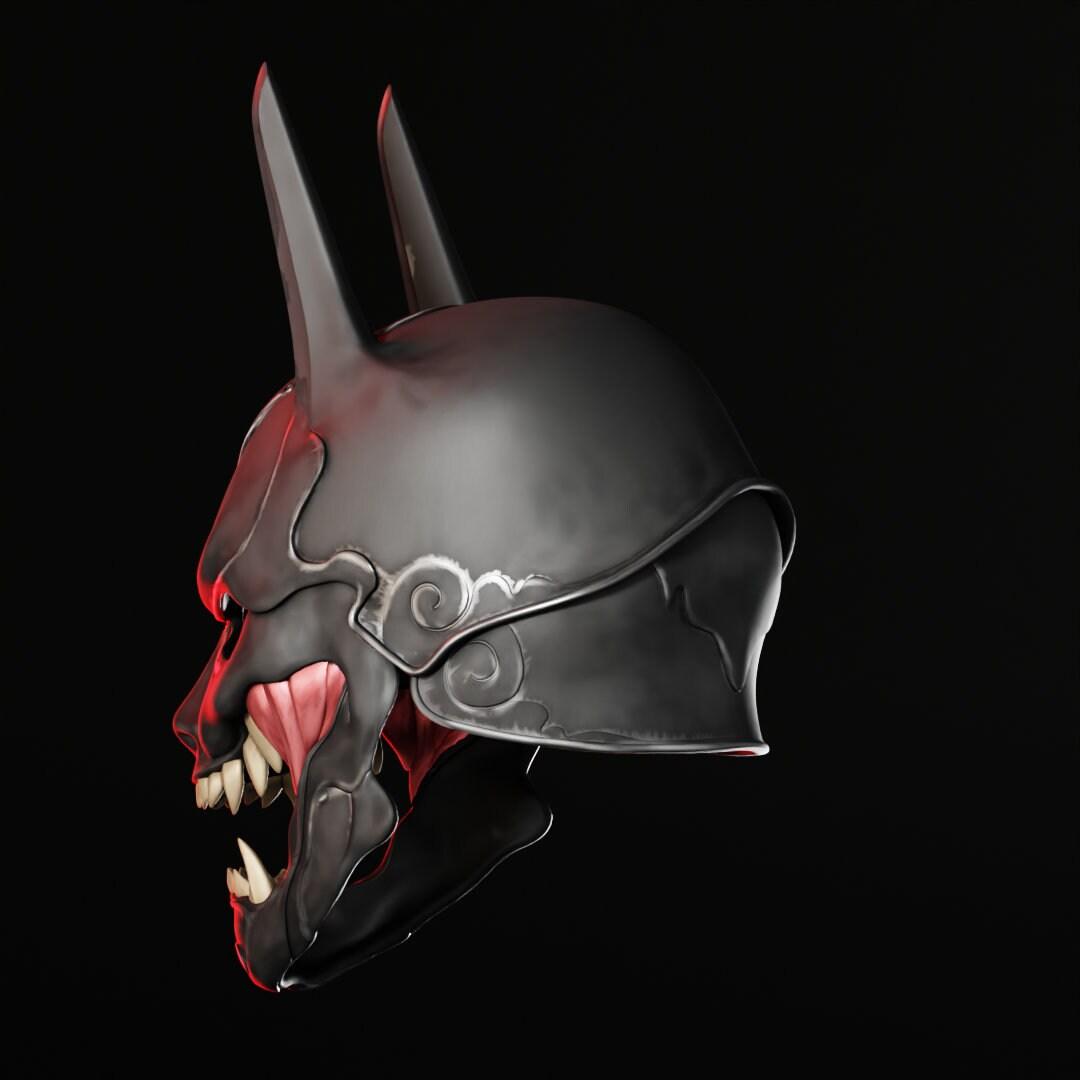 Samurai Vigilatnte Mask 3D Print File STL 3d model