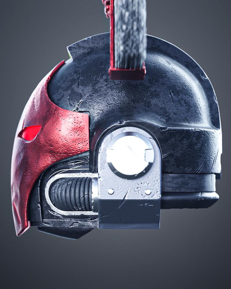 Space Marine Helmet - Tactical Relic 3d model