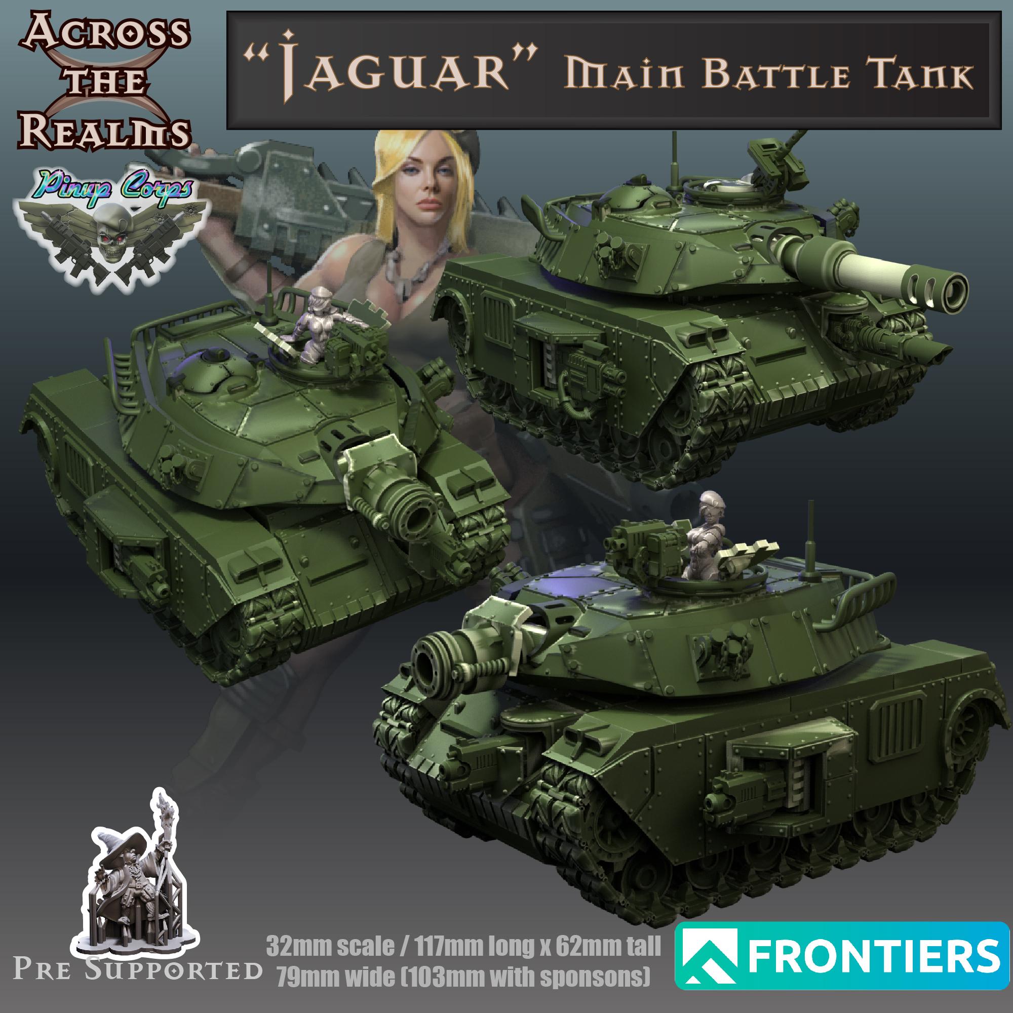 Jaguar Main Battle Tank 3d model