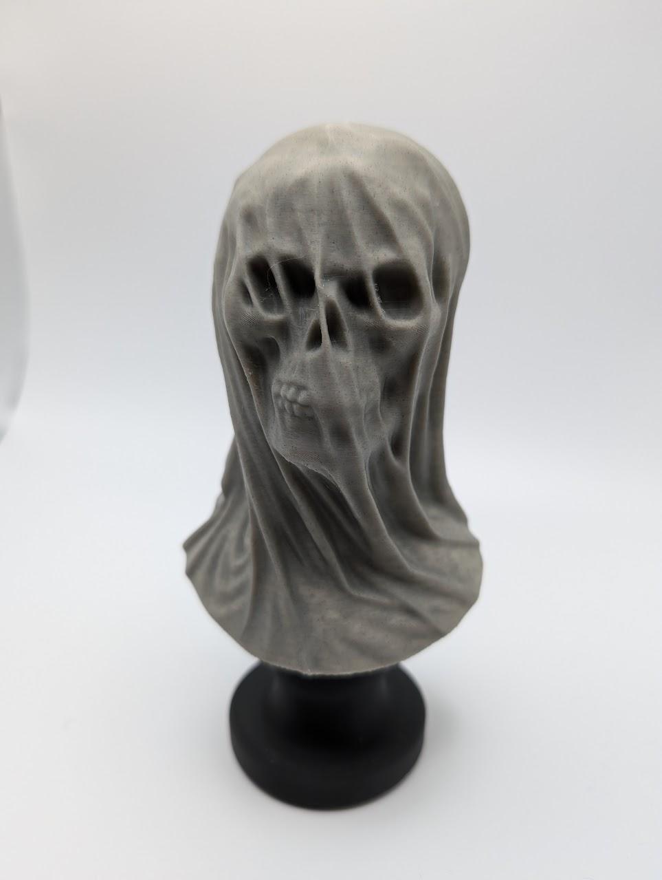 Draped Skull Bust (Pre Supported) 3d model