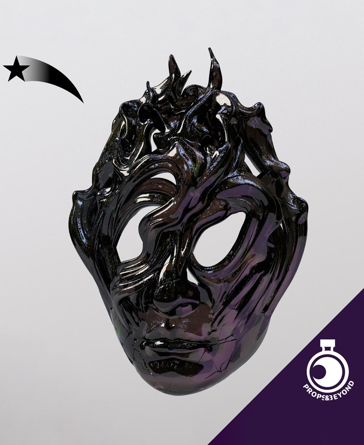 Mask of Shadows 3d model