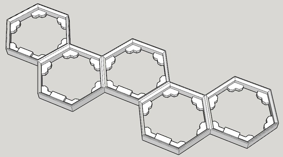 Hextraction 5-5 Plate 3d model