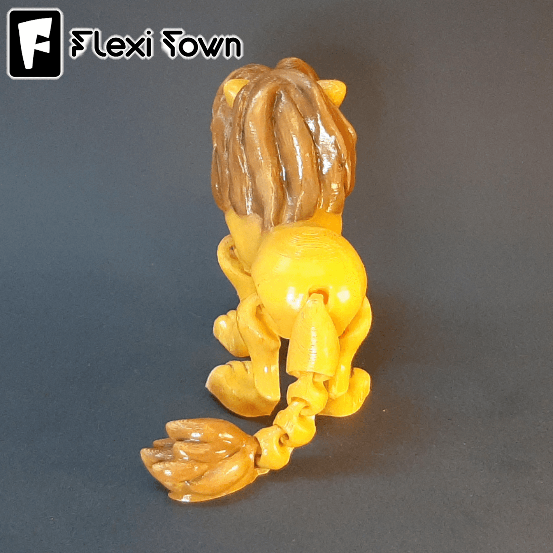 Flexi Print-in-Place Lion, The Lion King, Simba 3d model