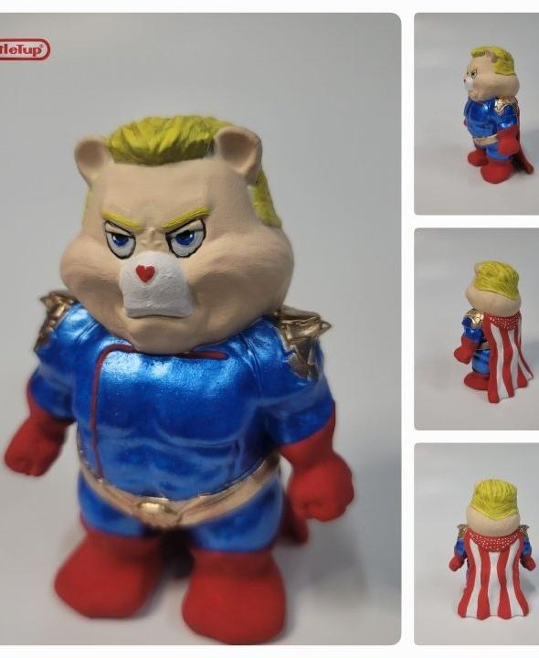 Homelander bear 3d model