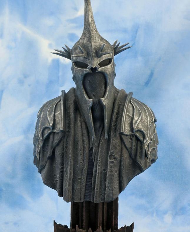 Witch King of Angmar bust (Pre Supported) - This is my first Fotis Mint print and paint job. It printed beautifully, clean-up was quick and it was a fun, easy paint job. - 3d model