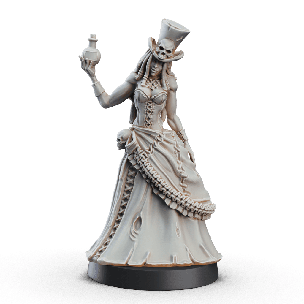 potion lady 3d model