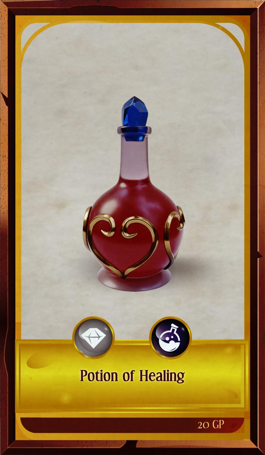 Potion of Healing 3d model