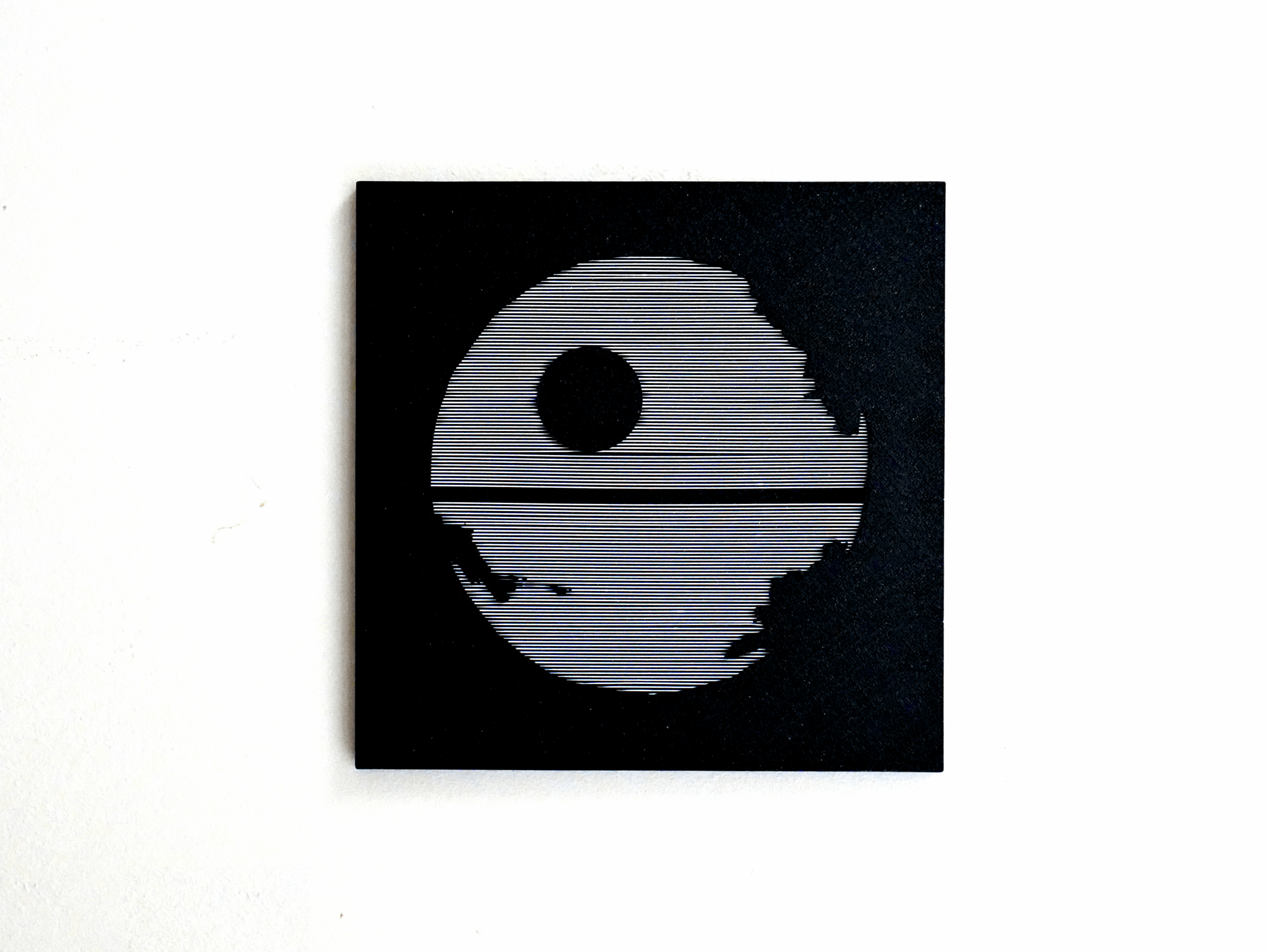 Death Star String Art 3d model