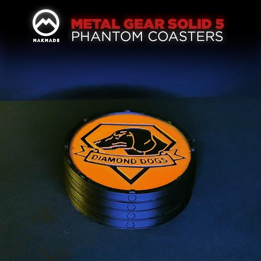 MGS5 PHANTOM COASTERS PIP 3d model