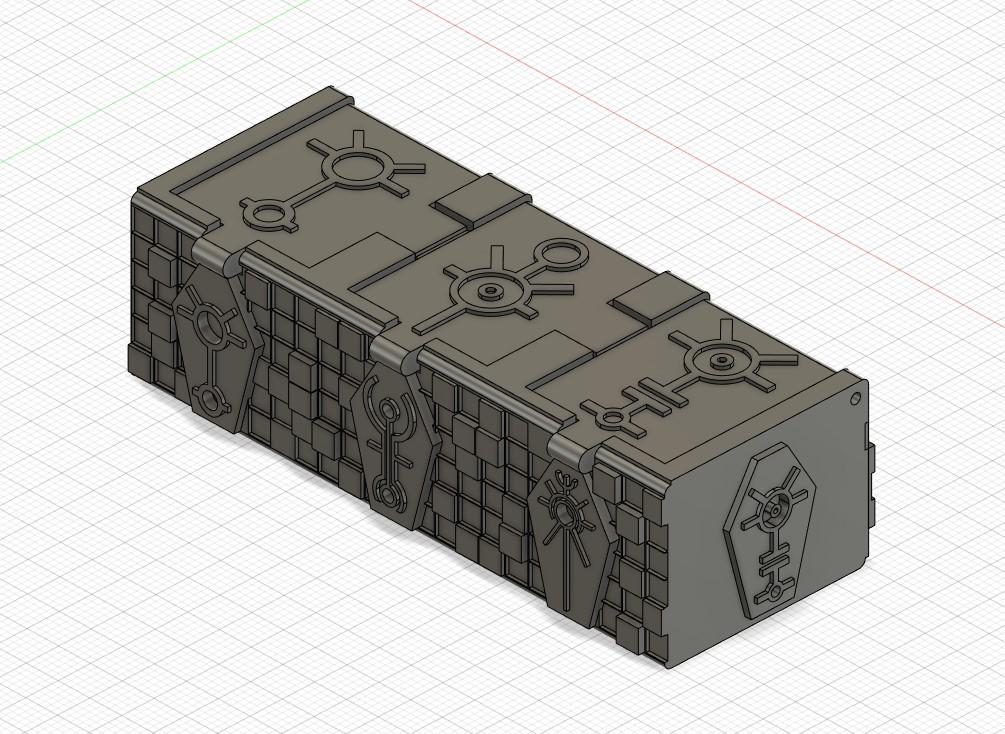 Necron Pills Box 3d model