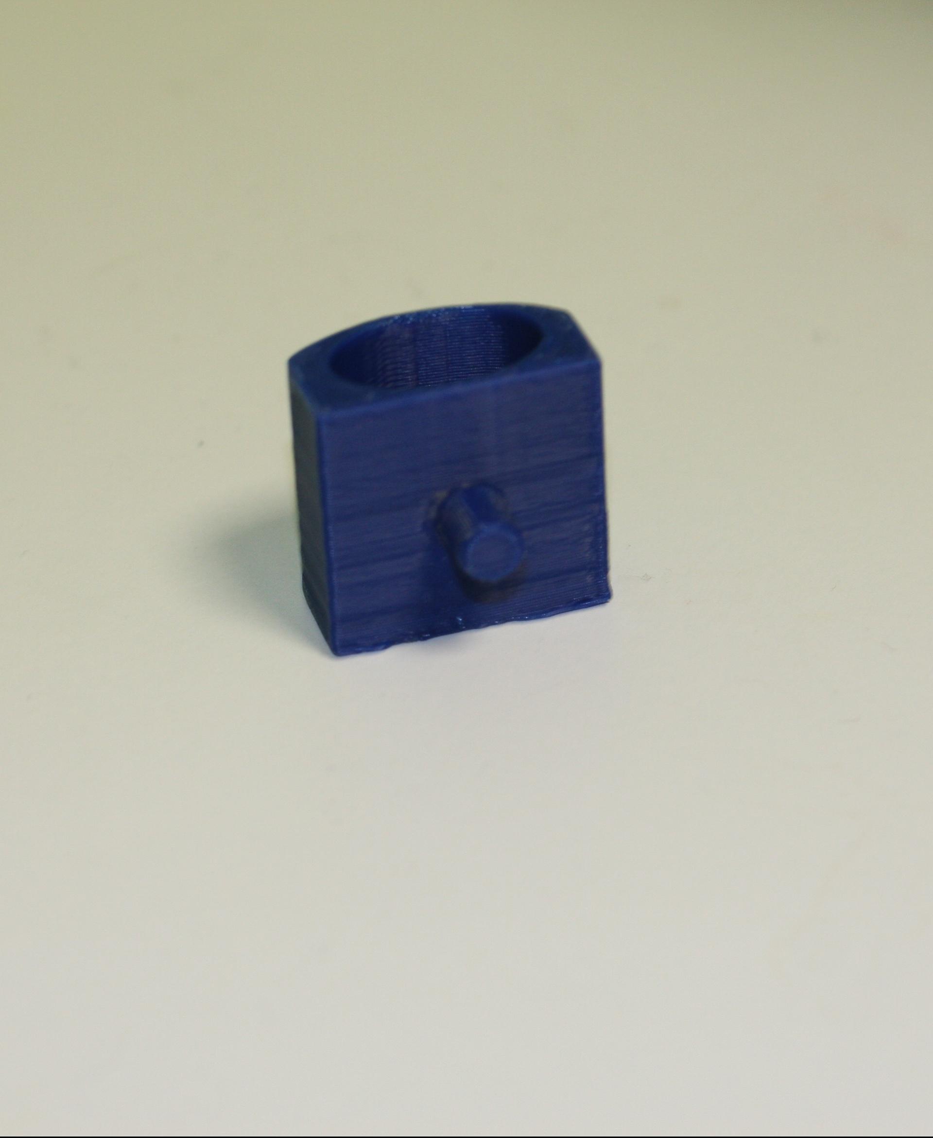 Pegboard SD Card Reader Holder for the Ender 3 3d model