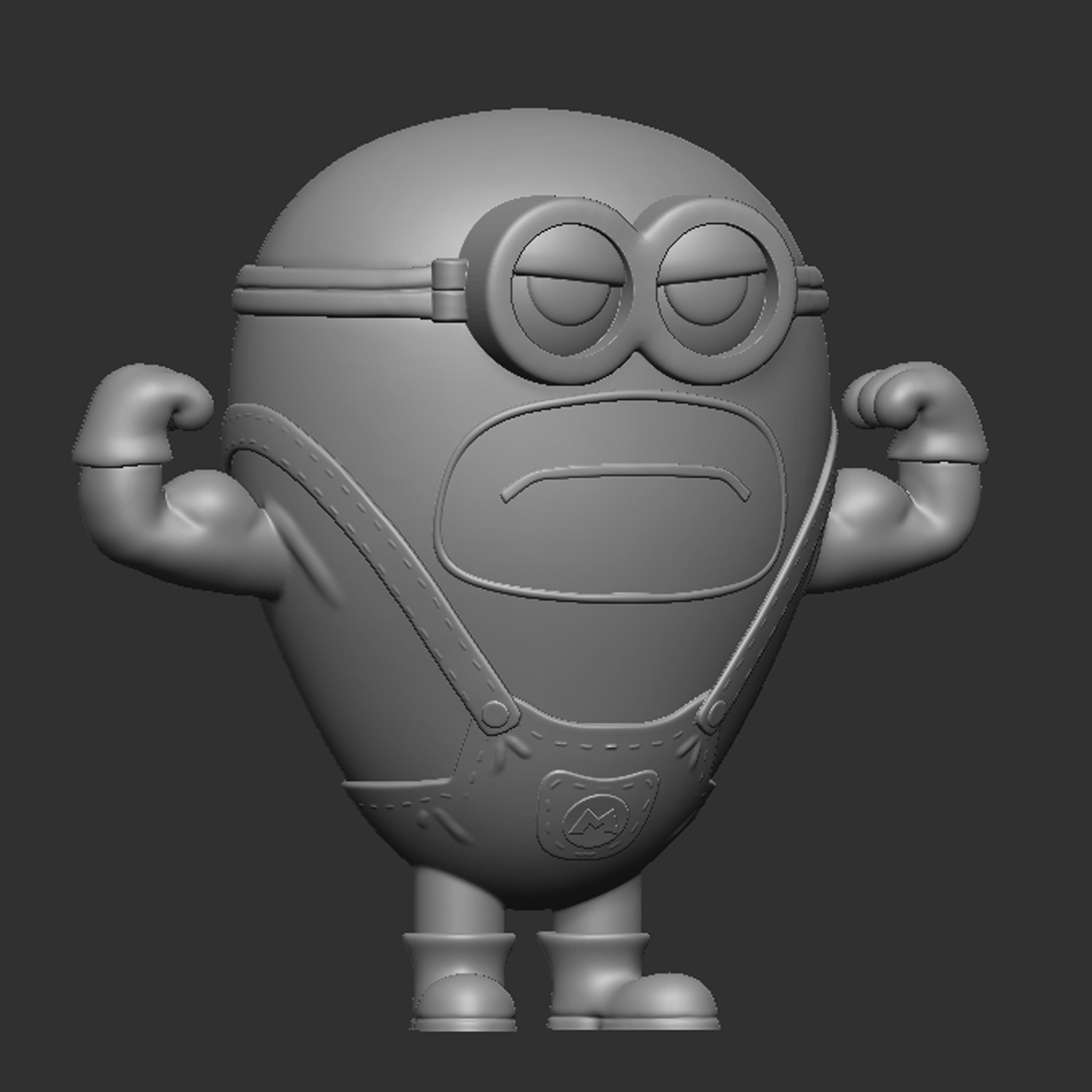 Mega Dave Despicable Me 4 - Painted 3d model