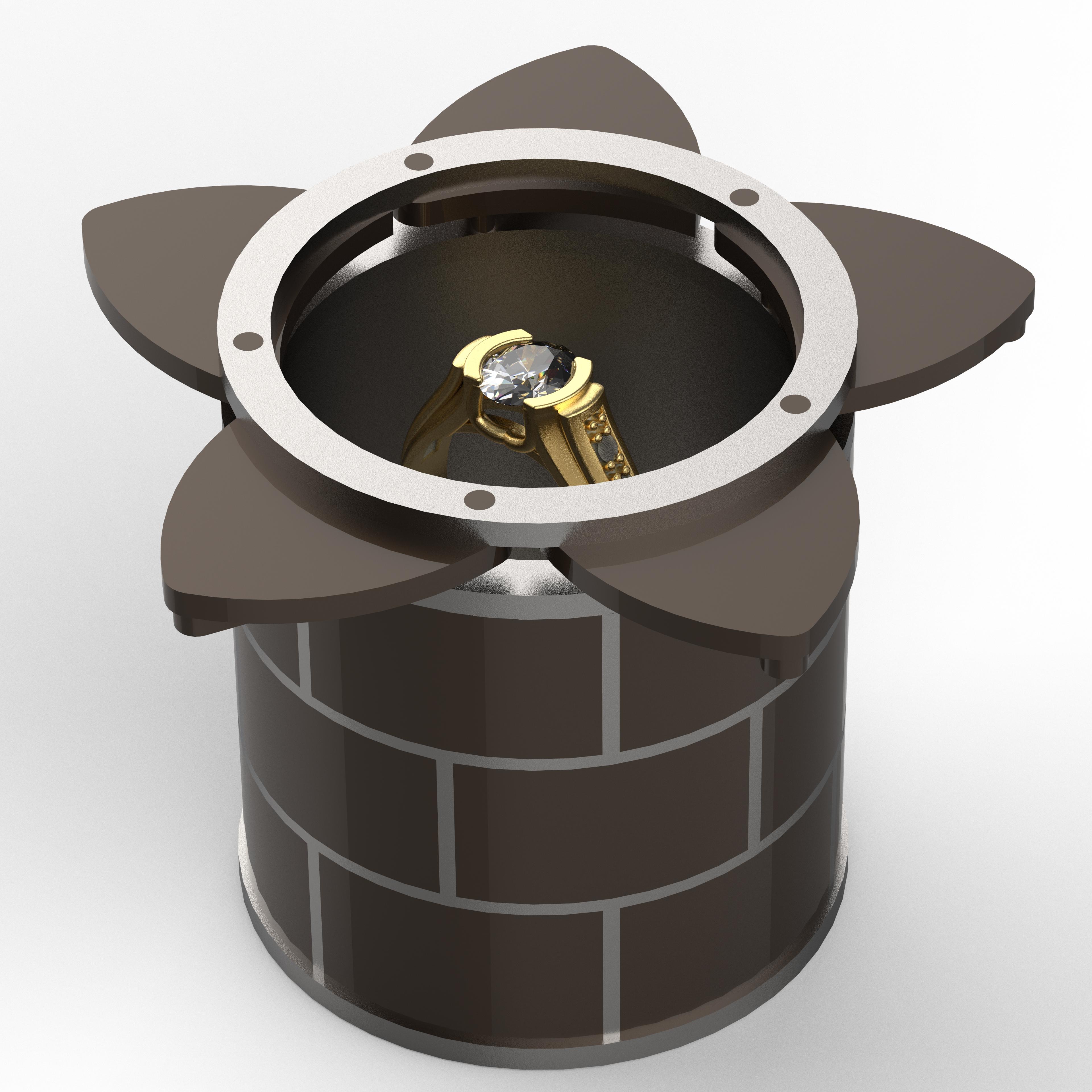 Ring box 3d model