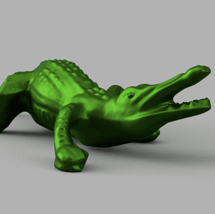 Crocodile 3d model