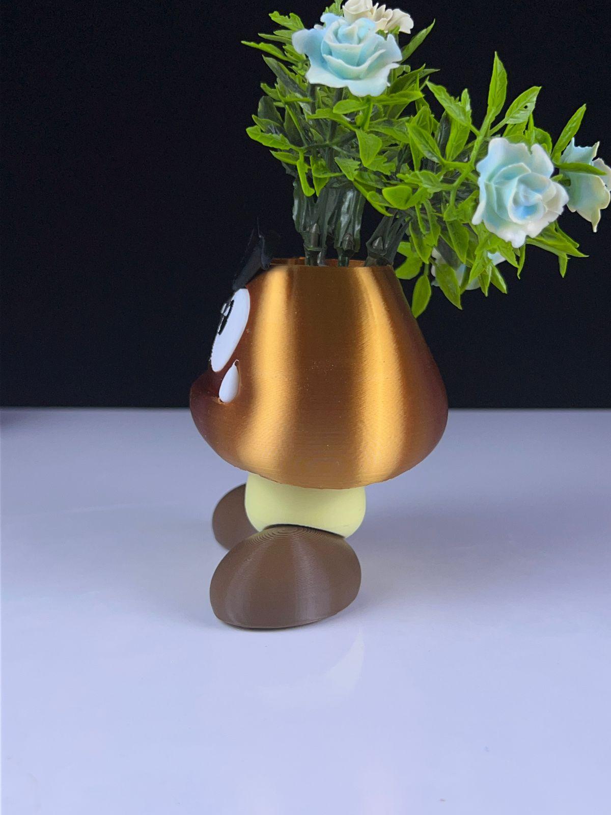 Goomba Planter - Multipart 3d model