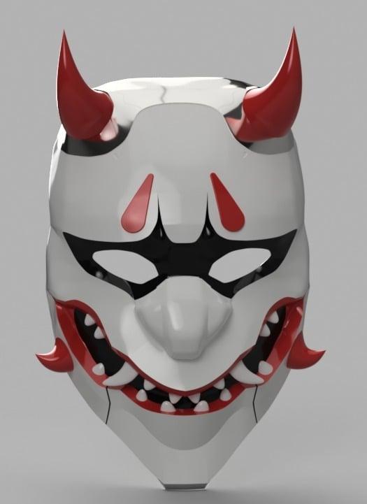 Overwatch Oni Genji 3d model