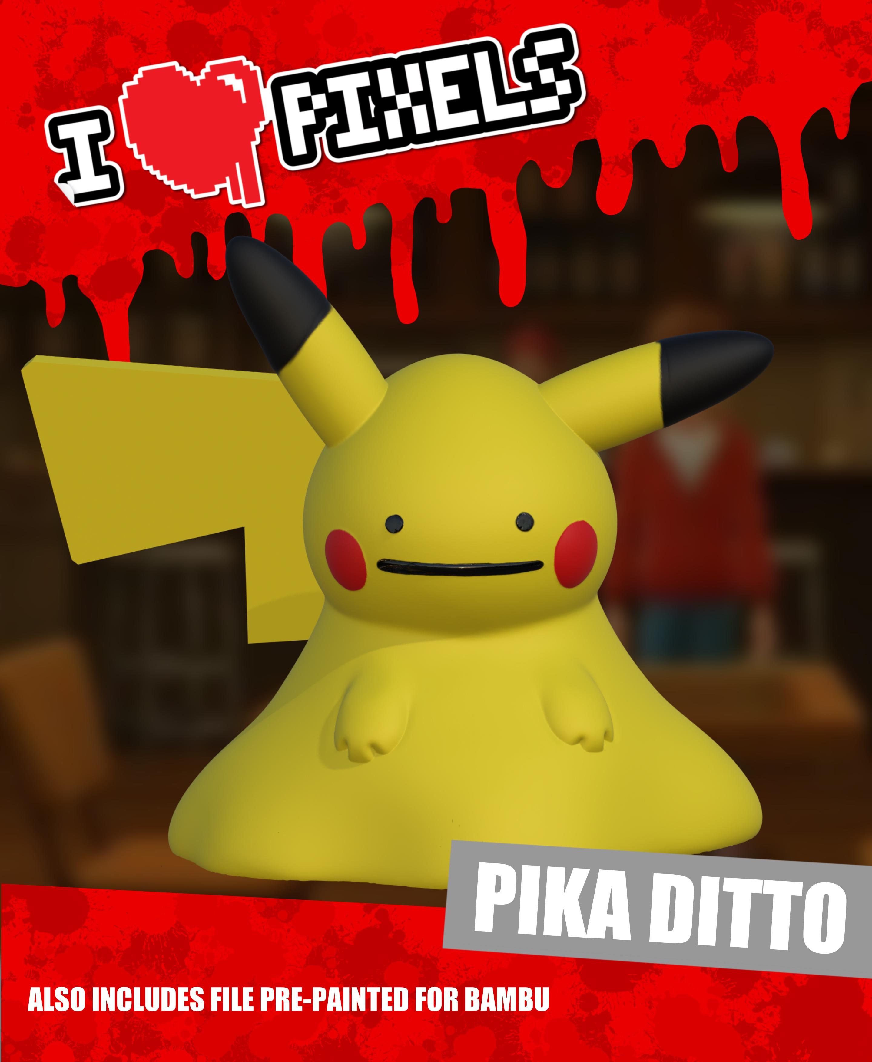 Pika Ditto 3d model