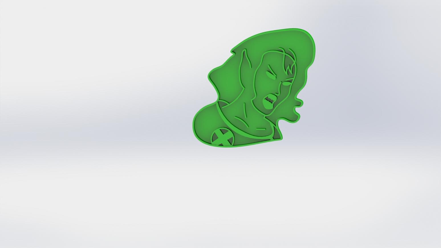 X-men cookie cutters bundle 30 characters ready to 3d print 3d model