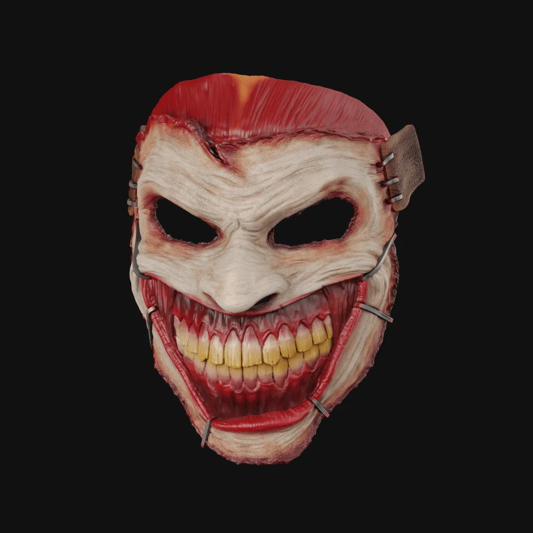 Joker Mask 3D Print File STL 3d model