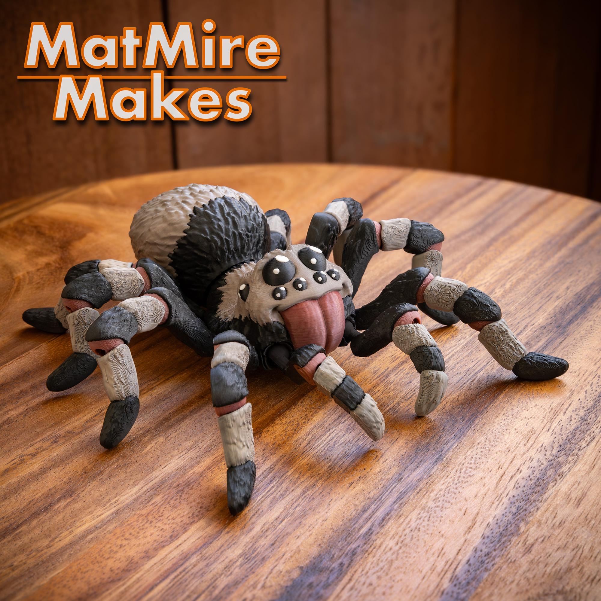 Tarantula - Articulated Figure 3d model